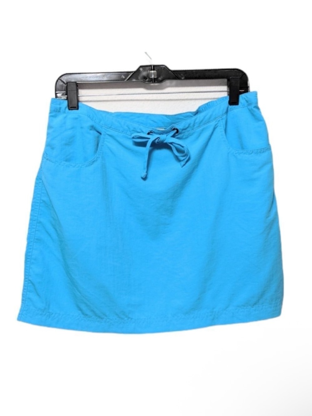 L.L. BEAN Neon Blue Hiking Outdoor Skirt M